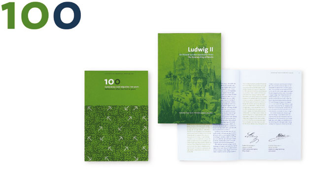 Corporate Design Euroscience's 10th Anniversary + Ludwig II