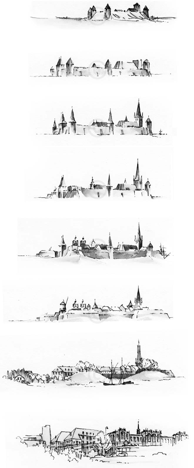 Illustration Düseeldorf
