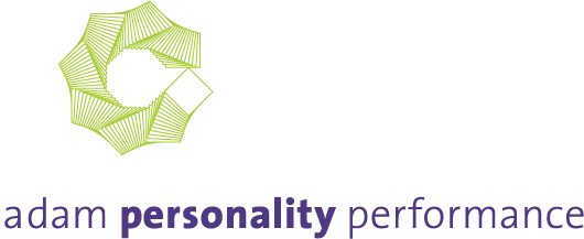 Logo adam personality performance · Lörrach