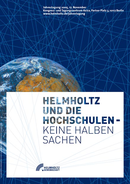 Plakat Helmholtz-Gemeinschaft, Berlin